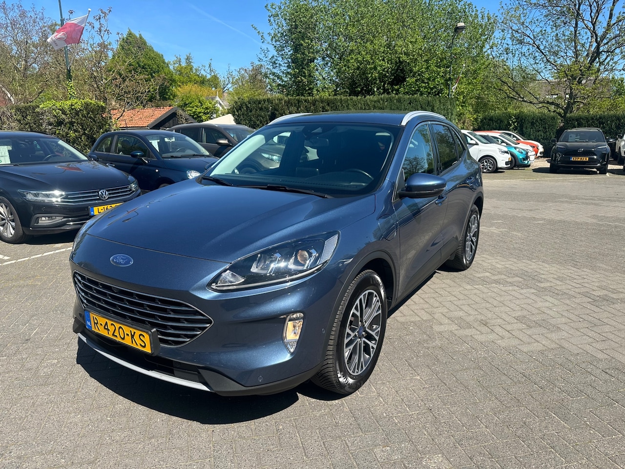 Ford Kuga - 2.5 PHEV Titanium 2.5 PHEV Titanium , automaat , navigatie , pdc met camera - AutoWereld.nl