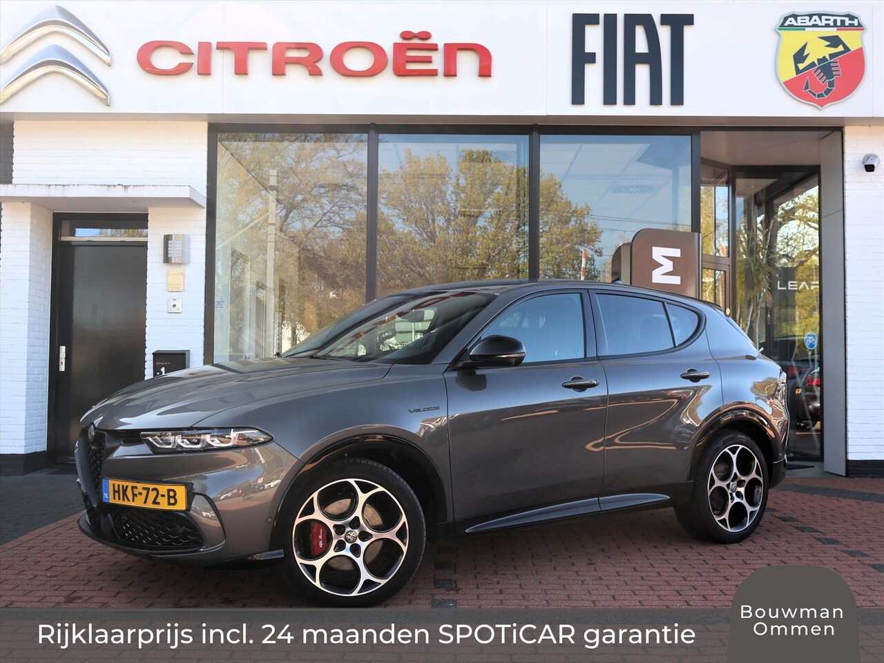 Alfa Romeo Tonale - 1.5T Hybrid 160PK Automaat.7 Veloce, Rijklaarprijs | Leder | Winterpack | Camera | Navigat - AutoWereld.nl