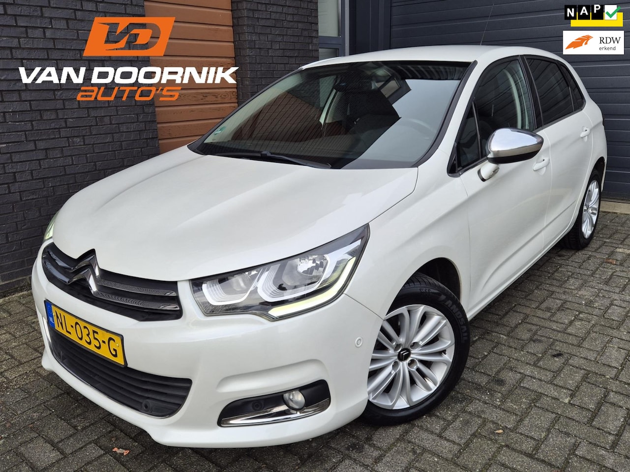 Citroën C4 - 1.2 PureTech Feel Collection 131PK/1e Eigenaar/Dealer Onderhouden/Nieuwe Disitributieriem! - AutoWereld.nl