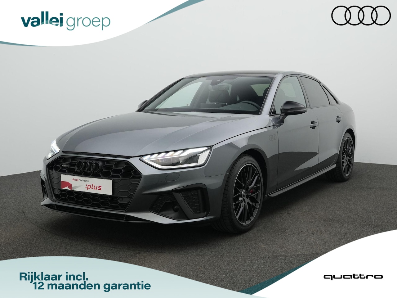 Audi A4 Limousine - 45 TFSI 245 pk S-tronic Quattro S-Line | Matrix LED | Demperregeling | Elektrische achterk - AutoWereld.nl