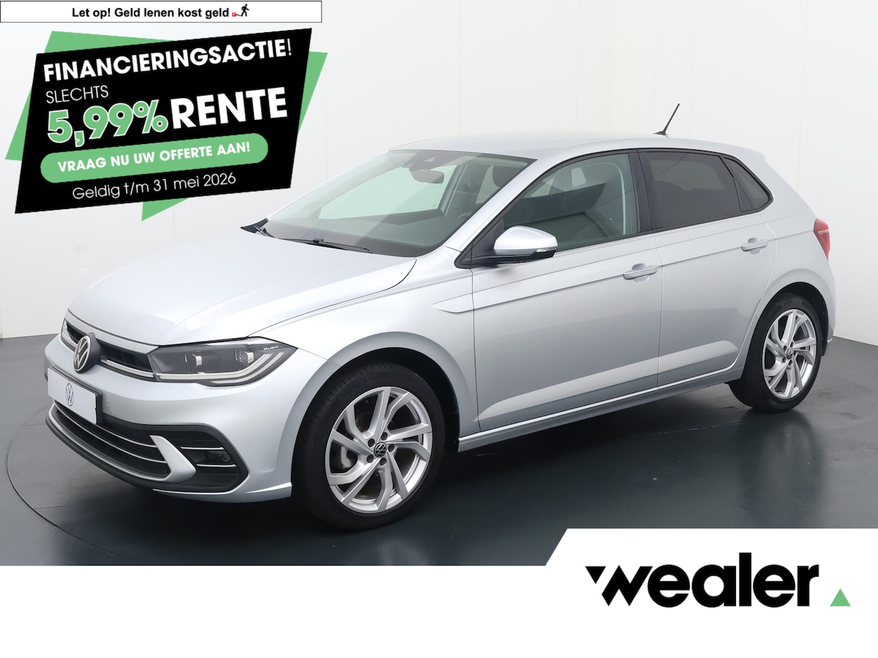 Volkswagen Polo - 1.0 TSI Style | 95 PK | Trekhaak | Matrix LED koplampen | Adaptive cruise control | Achter - AutoWereld.nl