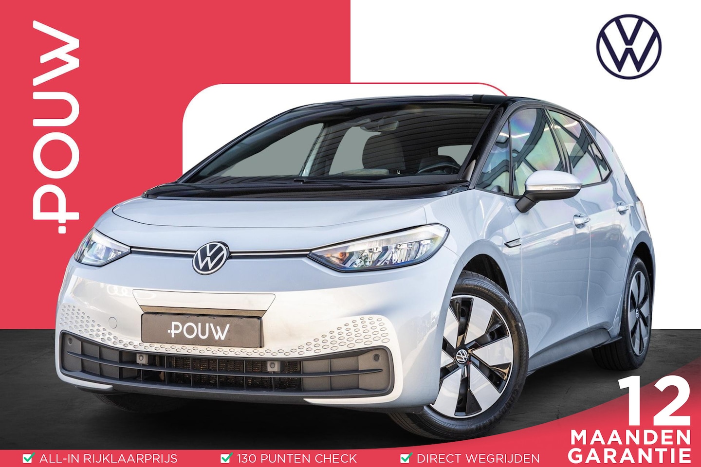 Volkswagen ID.3 - 204pk Life 58 kWh | SoH 94% | Navigatie | Adaptieve Cruise Control | Volautomatische Airco - AutoWereld.nl