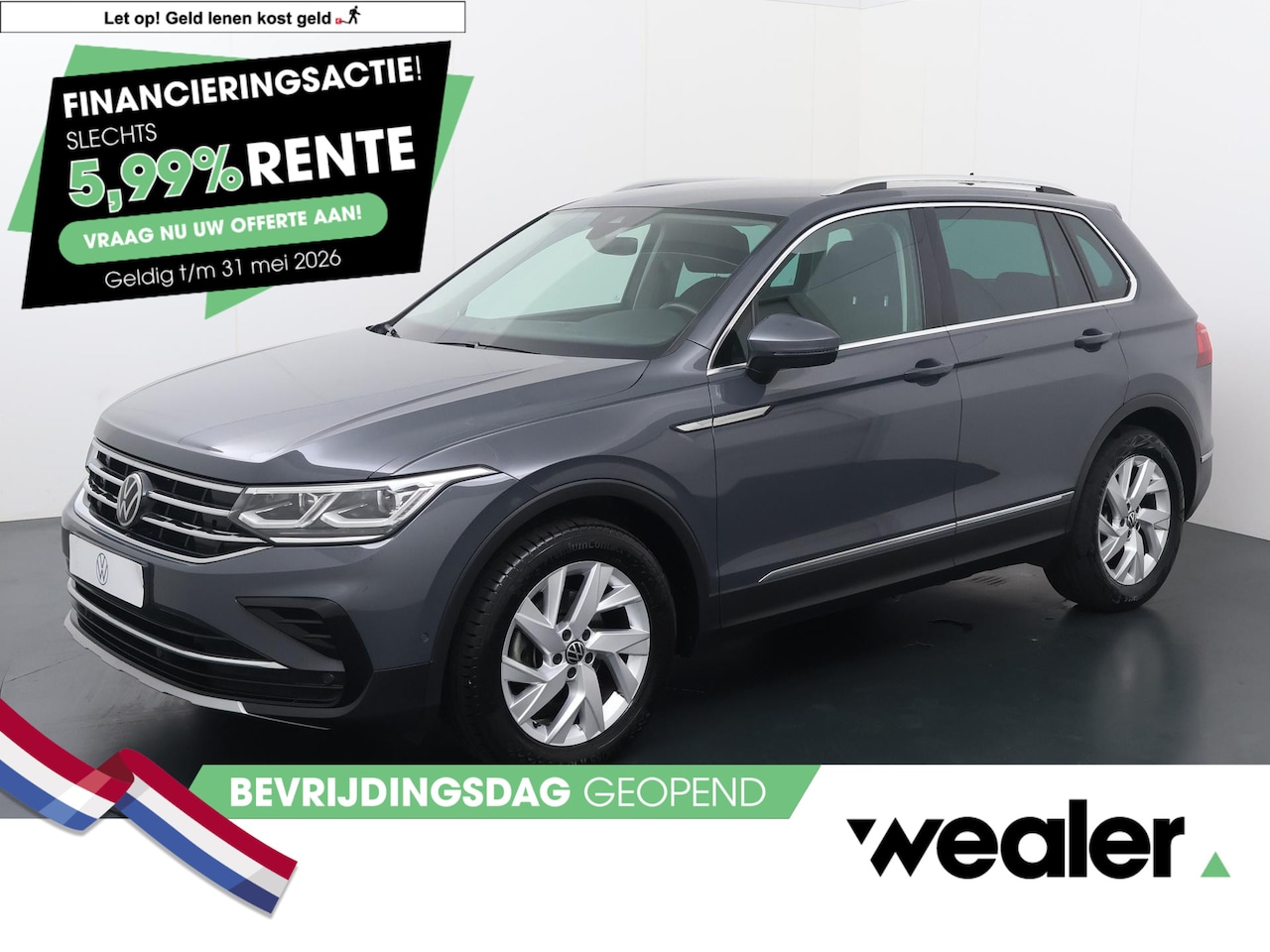 Volkswagen Tiguan - 1.5 TSI Elegance | 150 PK | Automaat | Matrix (IQ.LIGHT) LED koplampen | Achteruitrijcamer - AutoWereld.nl