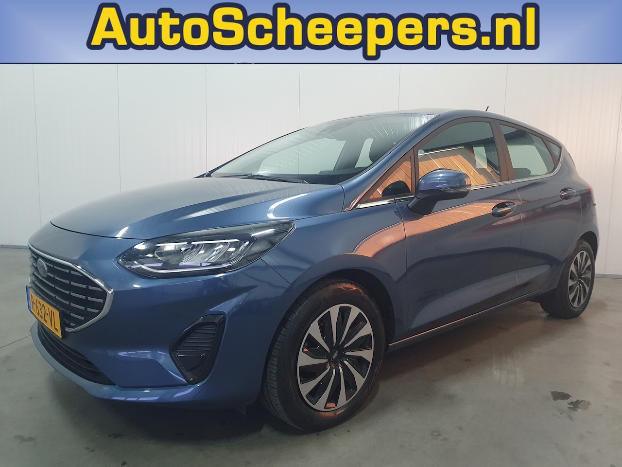 Ford Fiesta - 1.0 EcoBoost Hybrid Titanium NAVI/CRUISE/AIRCO/LMV - AutoWereld.nl