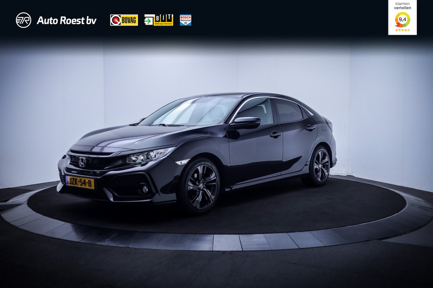 Honda Civic - 1.0i-VTEC ELEGANCE STOEL VW | CAMERA | CARPLAY | NAVI | ADAPTIEF | LANE.ASS - AutoWereld.nl