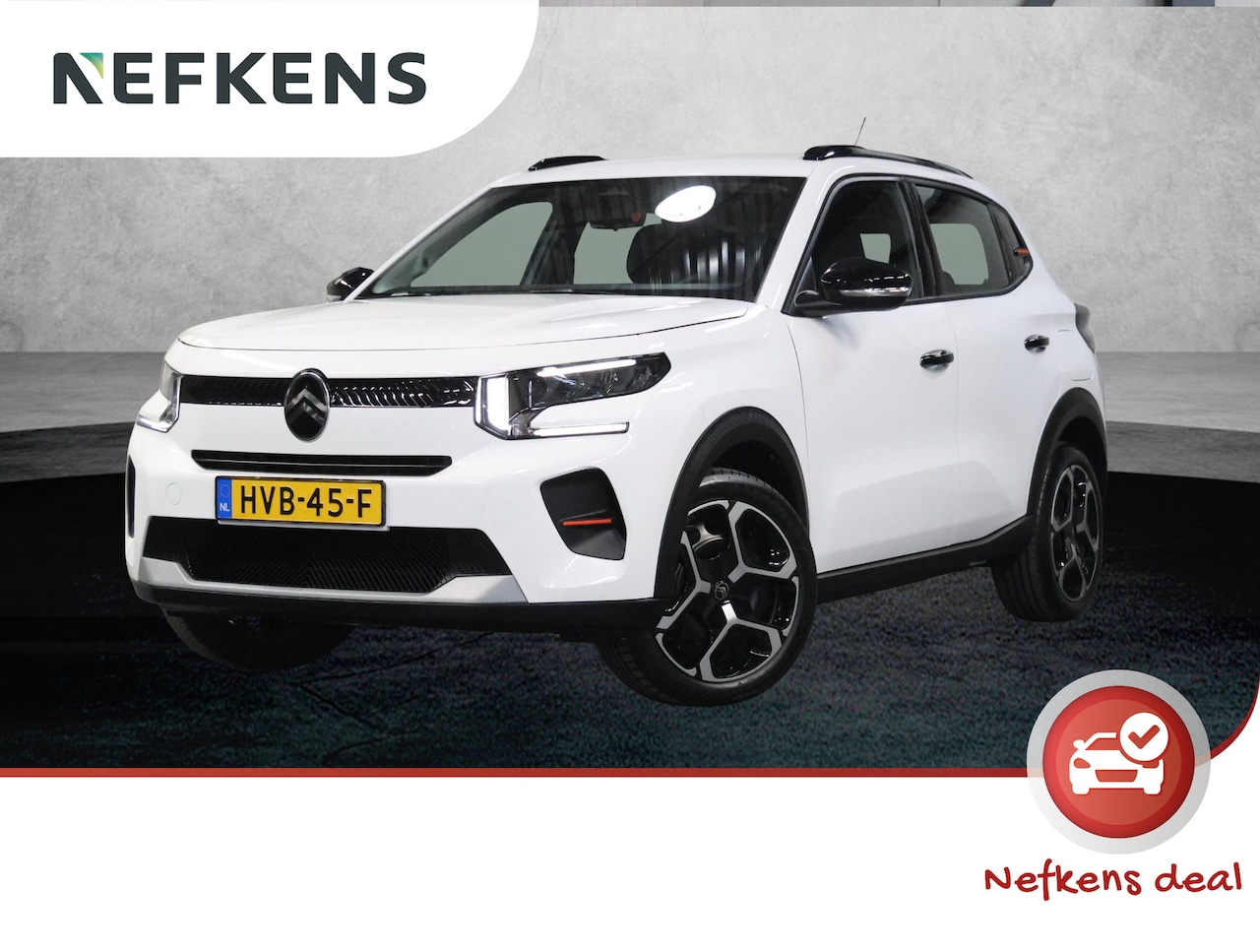 Citroën ë-C3 - Plus 113PK 44 kWh | 1ste eigenaar | AppleCarplay/AndroidAuto | Armsteun | LED | Airco | Cr - AutoWereld.nl