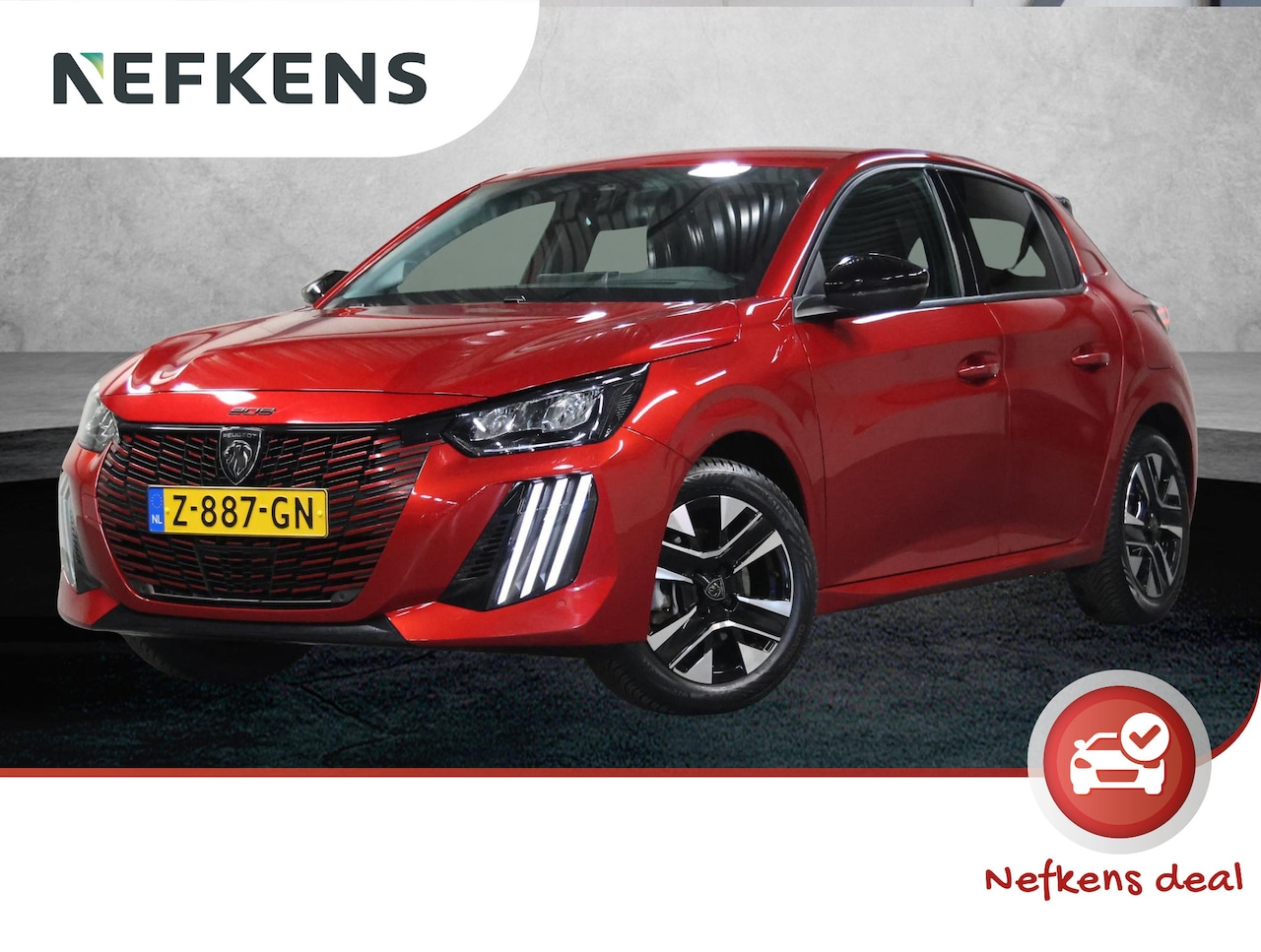 Peugeot 208 - Hybrid 100PK e-DCS6 Allure | 1ste eigenaar | AppleCarplay/AndroidAuto | AUTOMAAT | Parkeer - AutoWereld.nl