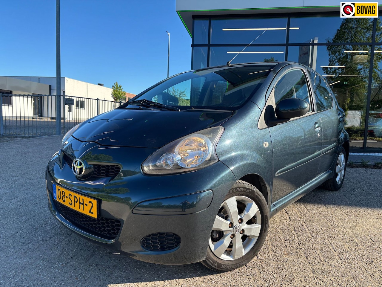 Toyota Aygo - 1.0-12V Aspiration Green Navigator 1.0-12V Aspiration Green Navigator - AutoWereld.nl