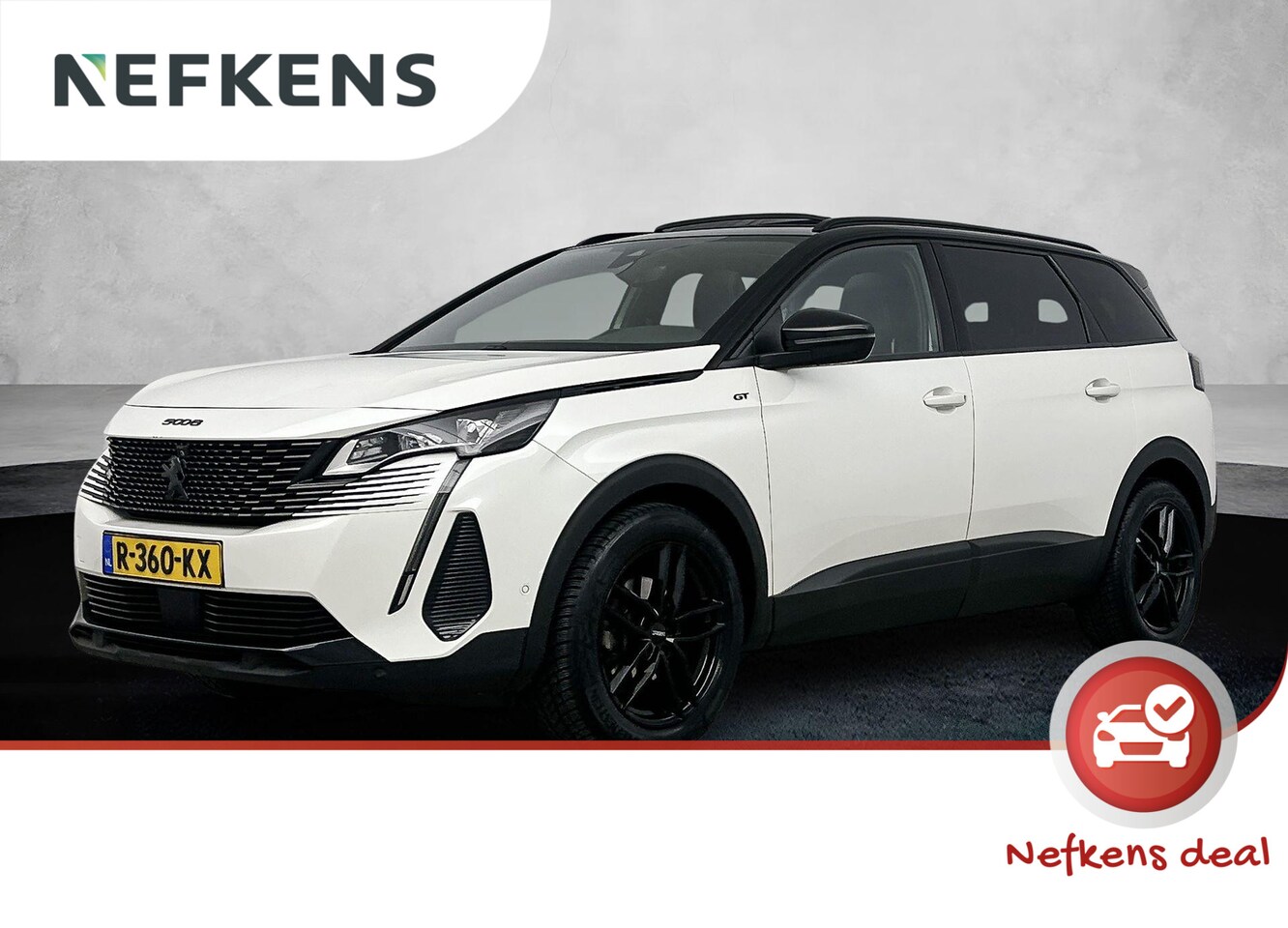 Peugeot 5008 - 1.6 180pk GT Pack Business | Panoramisch schuifkanteldak | Luxe stoelen | Adaptieve cruise - AutoWereld.nl