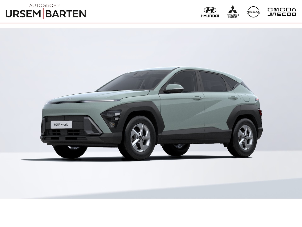 Hyundai Kona - 1.6 GDI HEV Premium Sky | 18-inch lichtmetalen velg, two-tone glanzend zwart | Achterstoel - AutoWereld.nl