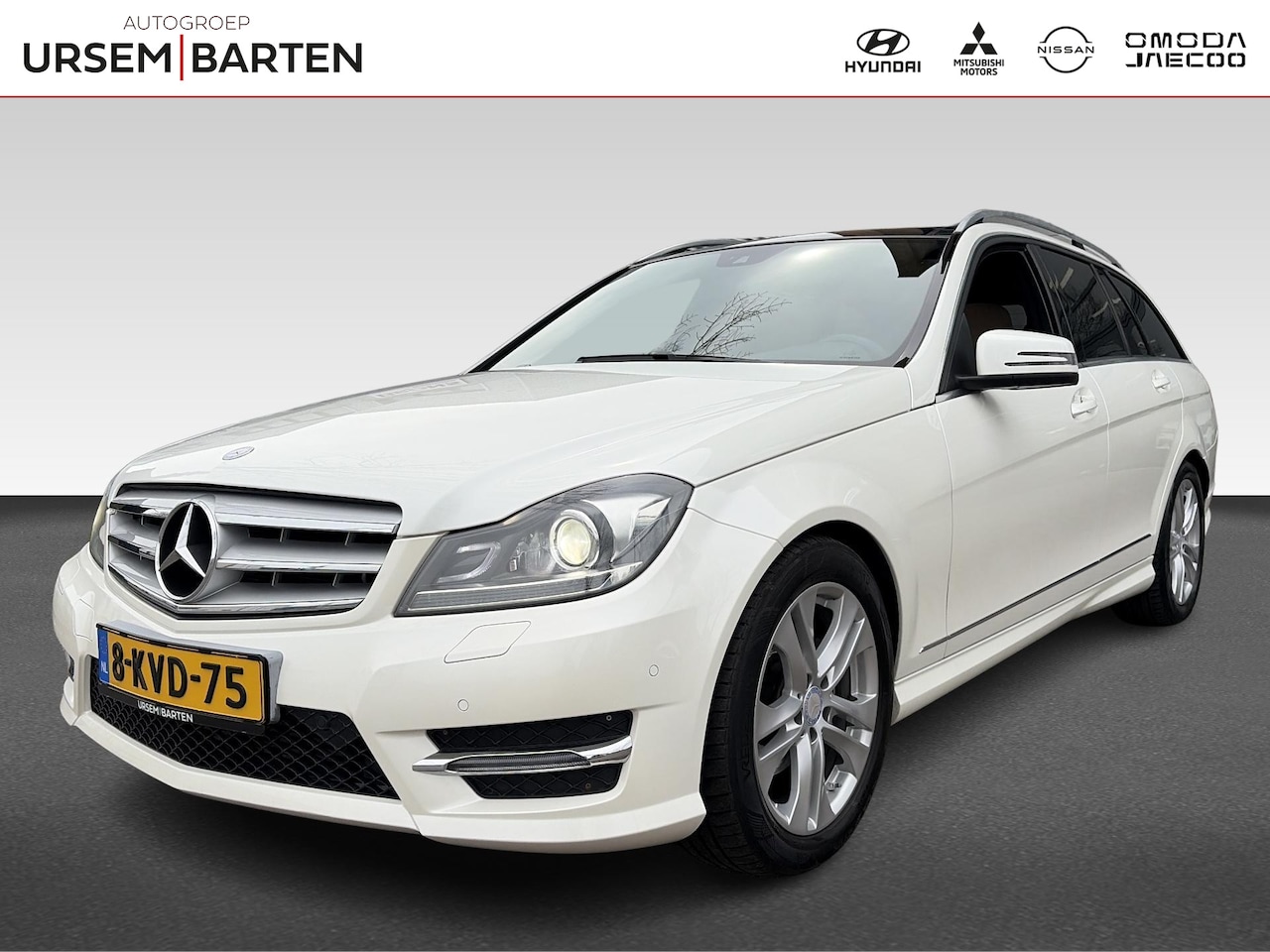 Mercedes-Benz C-klasse Estate - 180 Prestige Avantgarde | LEDER | STOELVERWARMING | TREKHAAK - AutoWereld.nl