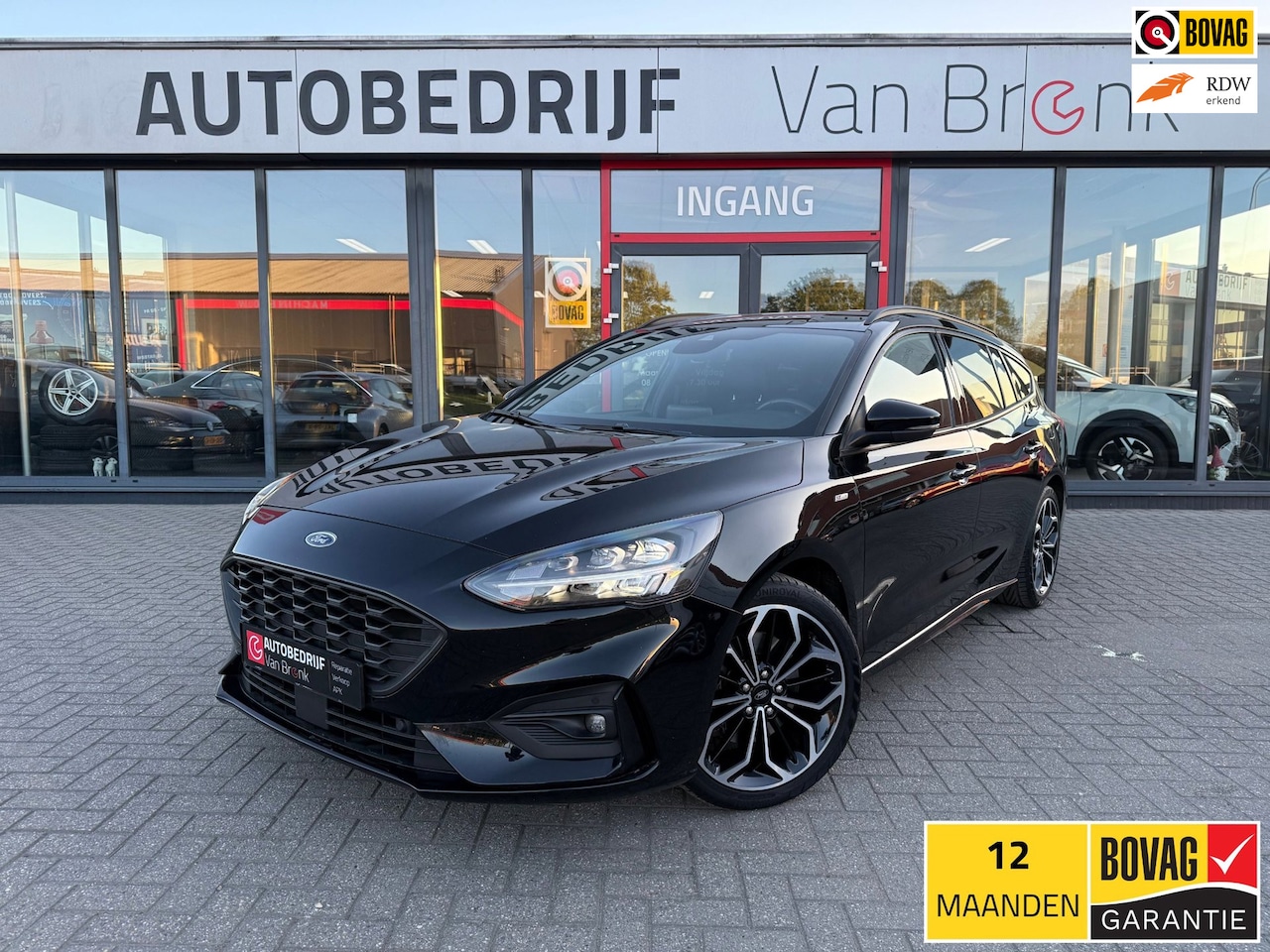 Ford Focus Wagon - 1.0 EcoBoost ST Line Business | Leder | LED - AutoWereld.nl