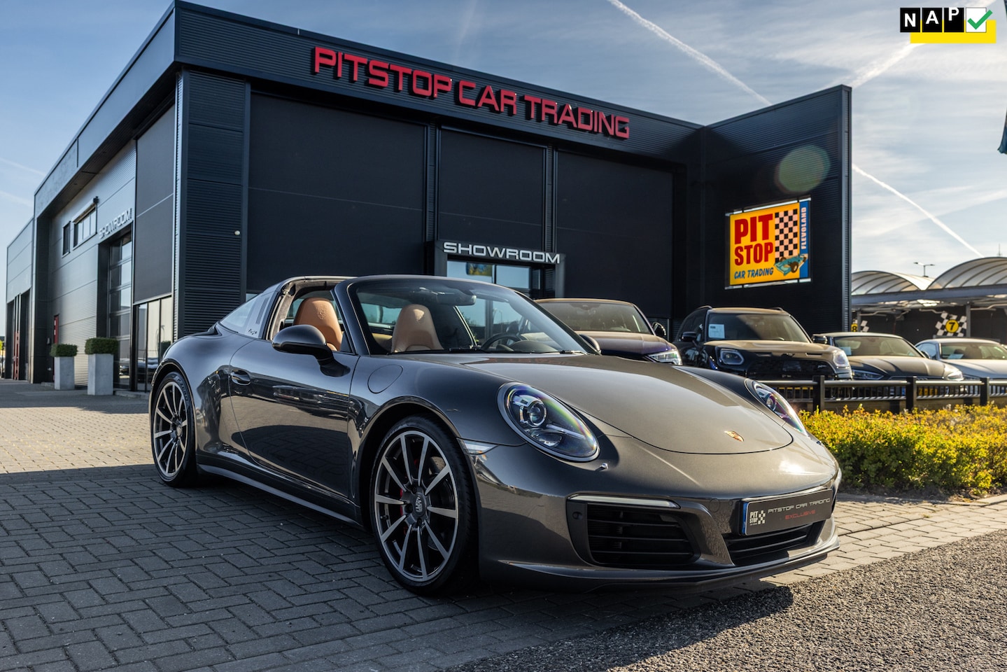 Porsche 911 Targa - 991.2 3.0 Targa 4S, Carbon, 18-wegs, NL Auto, Chrono, Unieke Spec! - AutoWereld.nl