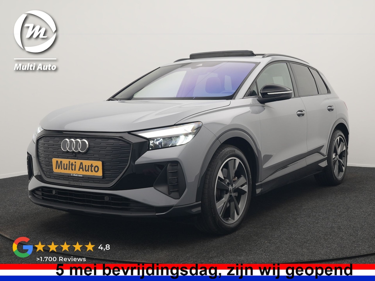 Audi Q4 e-tron - 45 Quattro Edition 77 kWh 265pk Dealer O.H. | Panodak | Sonos Audio | Sfeerverlichting | L - AutoWereld.nl