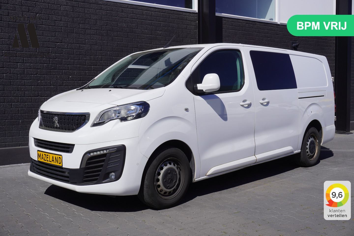 Peugeot Expert - 2.0 BlueHDI 122PK L3 Dubbele Cabine EURO 6 - Airco - Cruise - Camera -  € 15.900,- Excl. - AutoWereld.nl