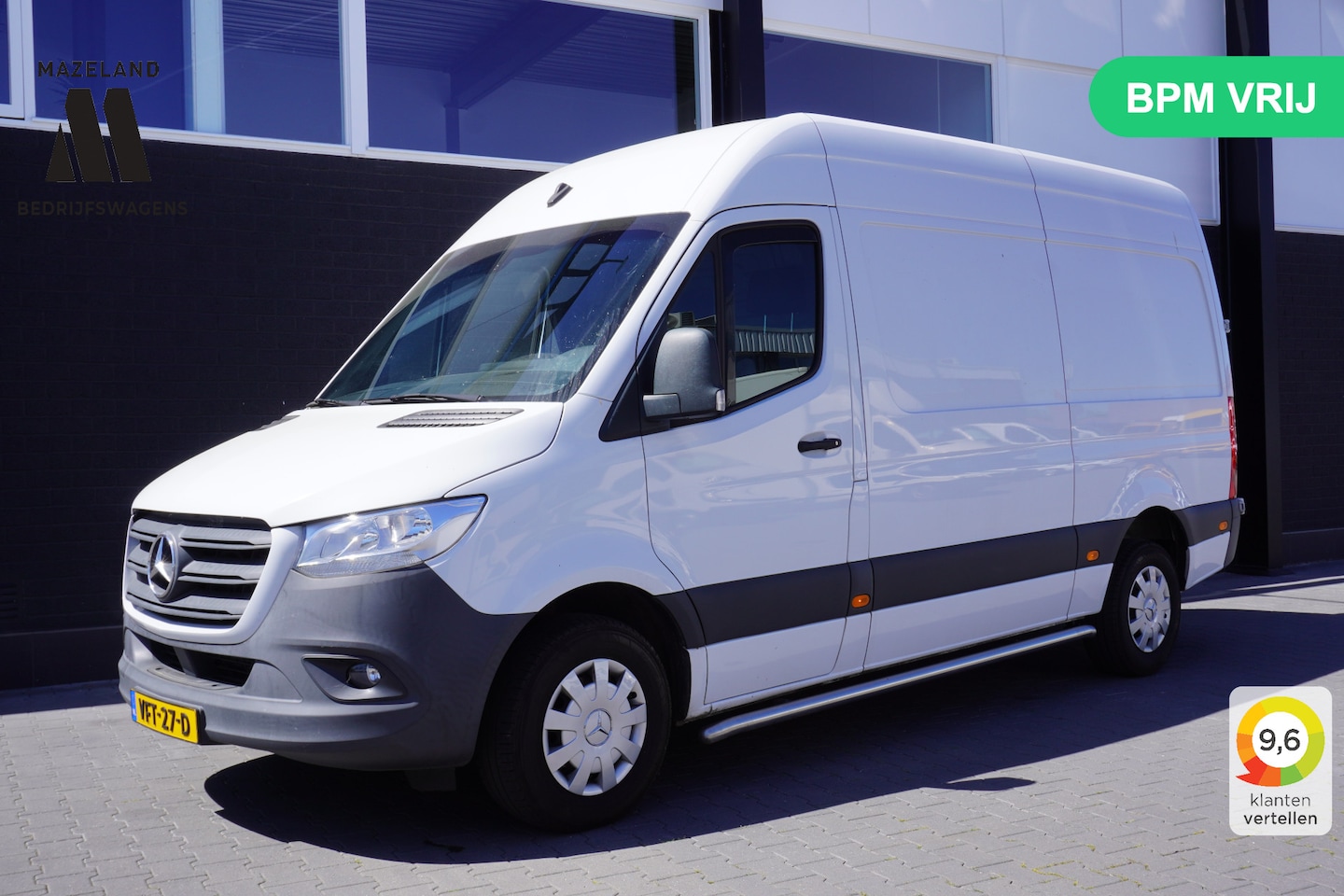 Mercedes-Benz Sprinter - 316 2.2 CDI 163PK Automaat L2H2 EURO 6 - Airco - Navi - Cruise - € 17.950,- Excl. - AutoWereld.nl