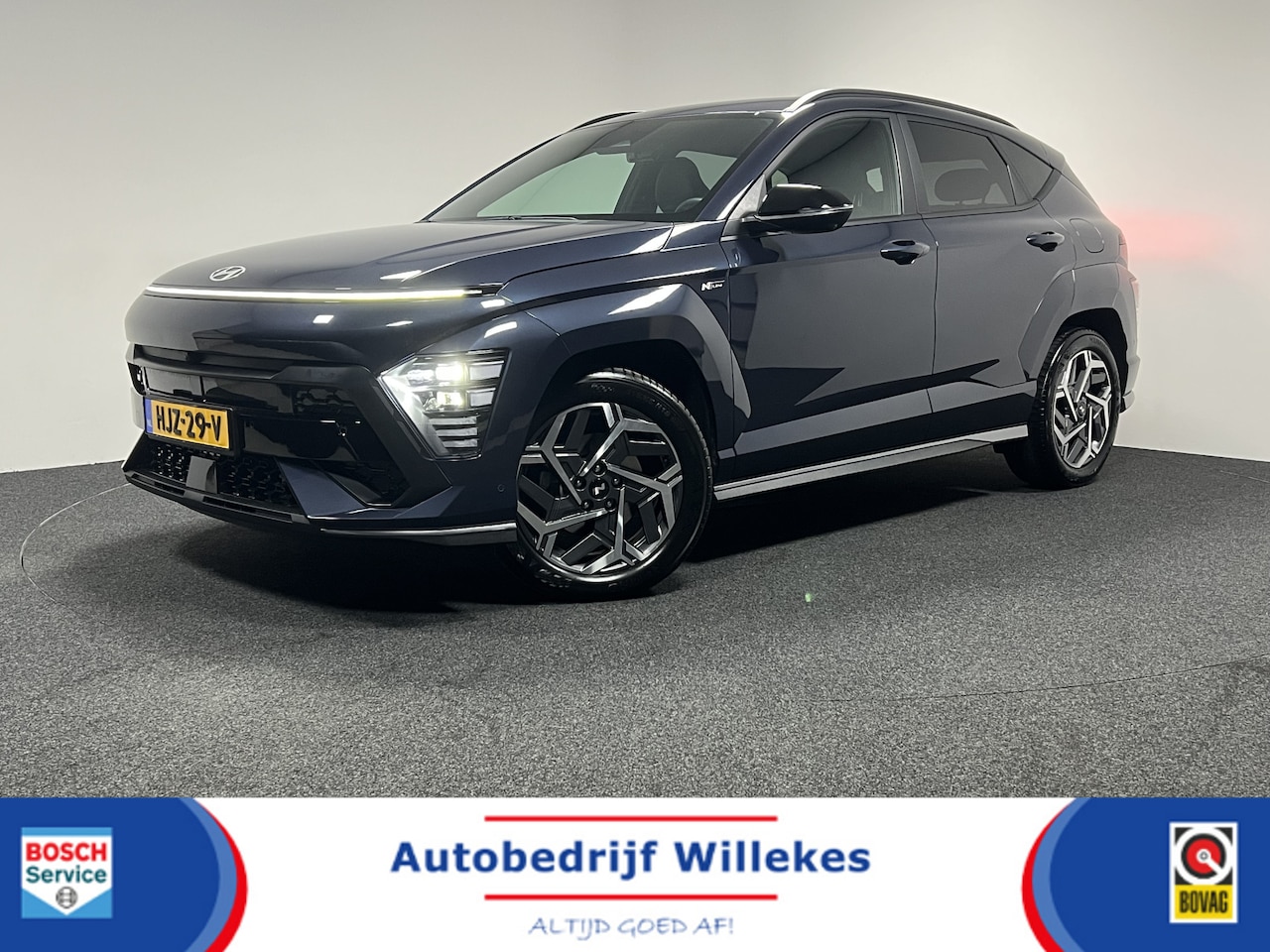 Hyundai Kona - 1.6 GDI HEV N Line | NAVI | KEYLESS | STOEL-/STUURVERWARMING | ACC | - AutoWereld.nl