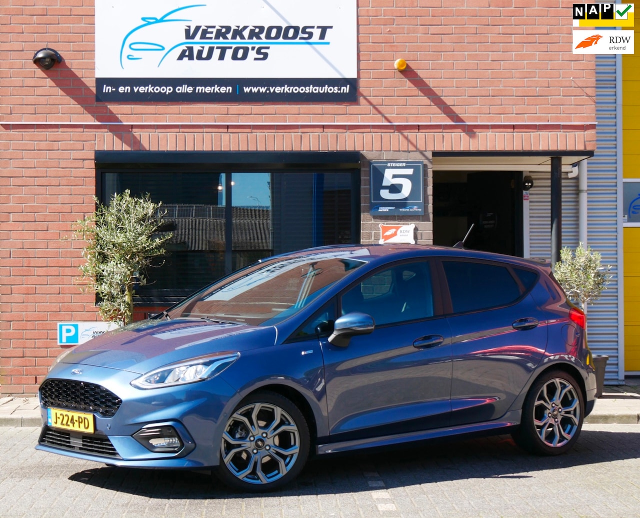 Ford Fiesta - 1.0 EcoBoost ST-Line X camera. suur/stoel verw. - AutoWereld.nl