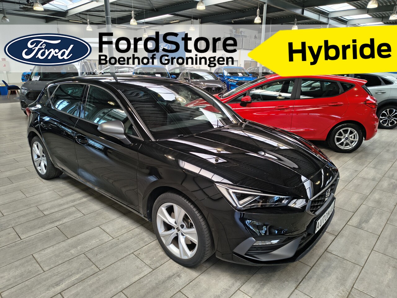 SEAT Leon - 1.5 TSI e-Hybrid 204 pk FR Business | Stoel- en stuurwiel verwarming | Adapt. Cruise | Cam - AutoWereld.nl