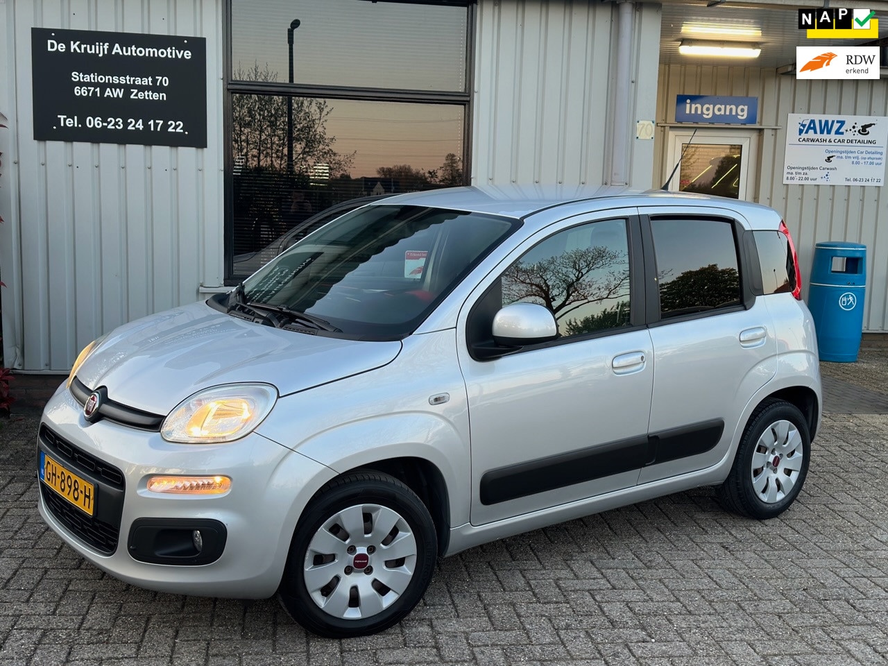 Fiat Panda - 0.9 TwinAir Lounge|AUTOMAAT|CLIMATECONTROL|PDC|NAP|NL-AUTO|AIRCO|GETINT GLAS - AutoWereld.nl