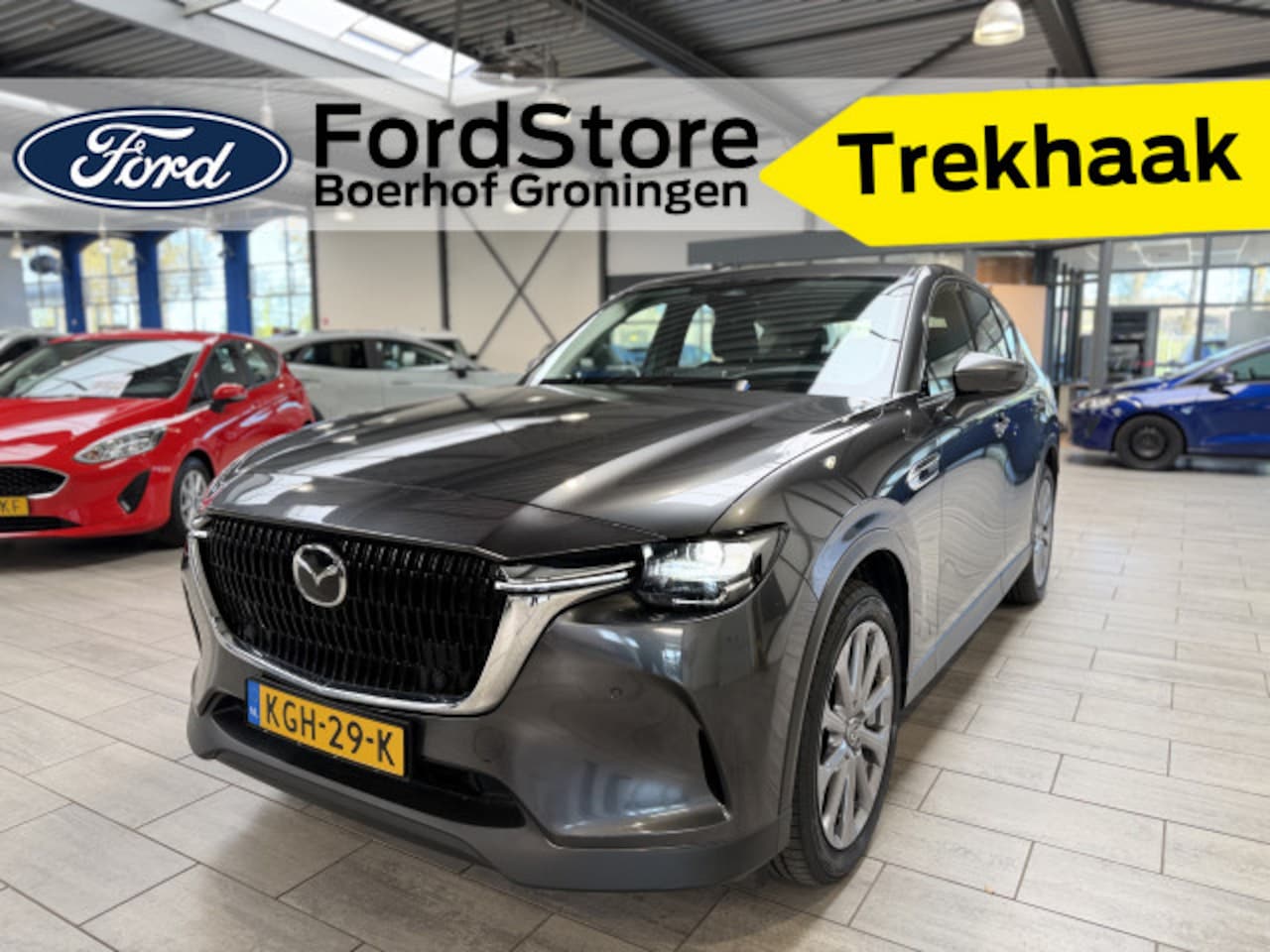 Mazda CX-60 - 2.5 e-SkyActiv PHEV Exclusive-Line | Trekhaak | Camera | Dodehoek detectie | Cruise | Stoe - AutoWereld.nl