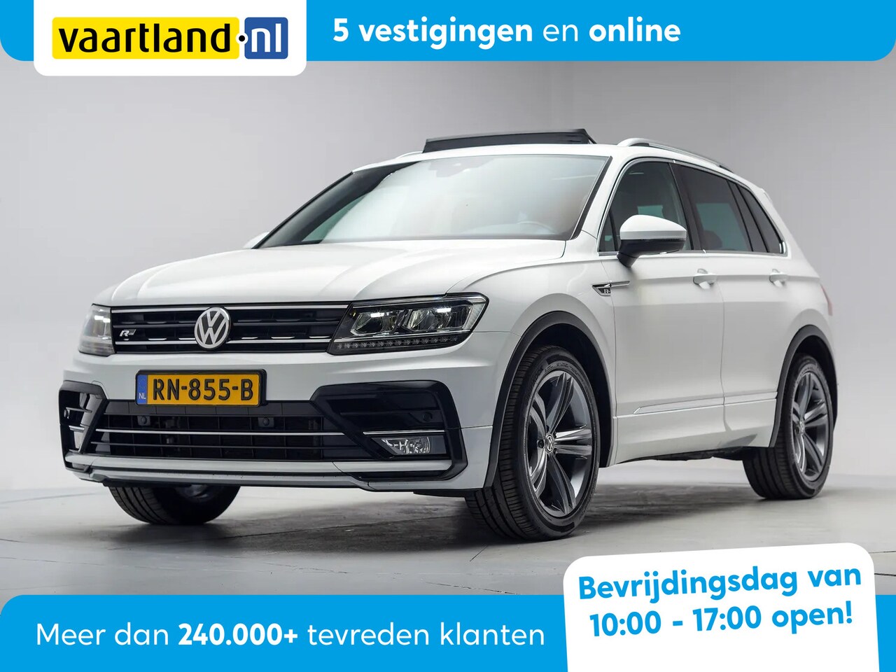 Volkswagen Tiguan - 1.4TSI R-Line Aut. [ Panoramadak Ergo-Stoelen Virtual Adapt.cruise ] - AutoWereld.nl