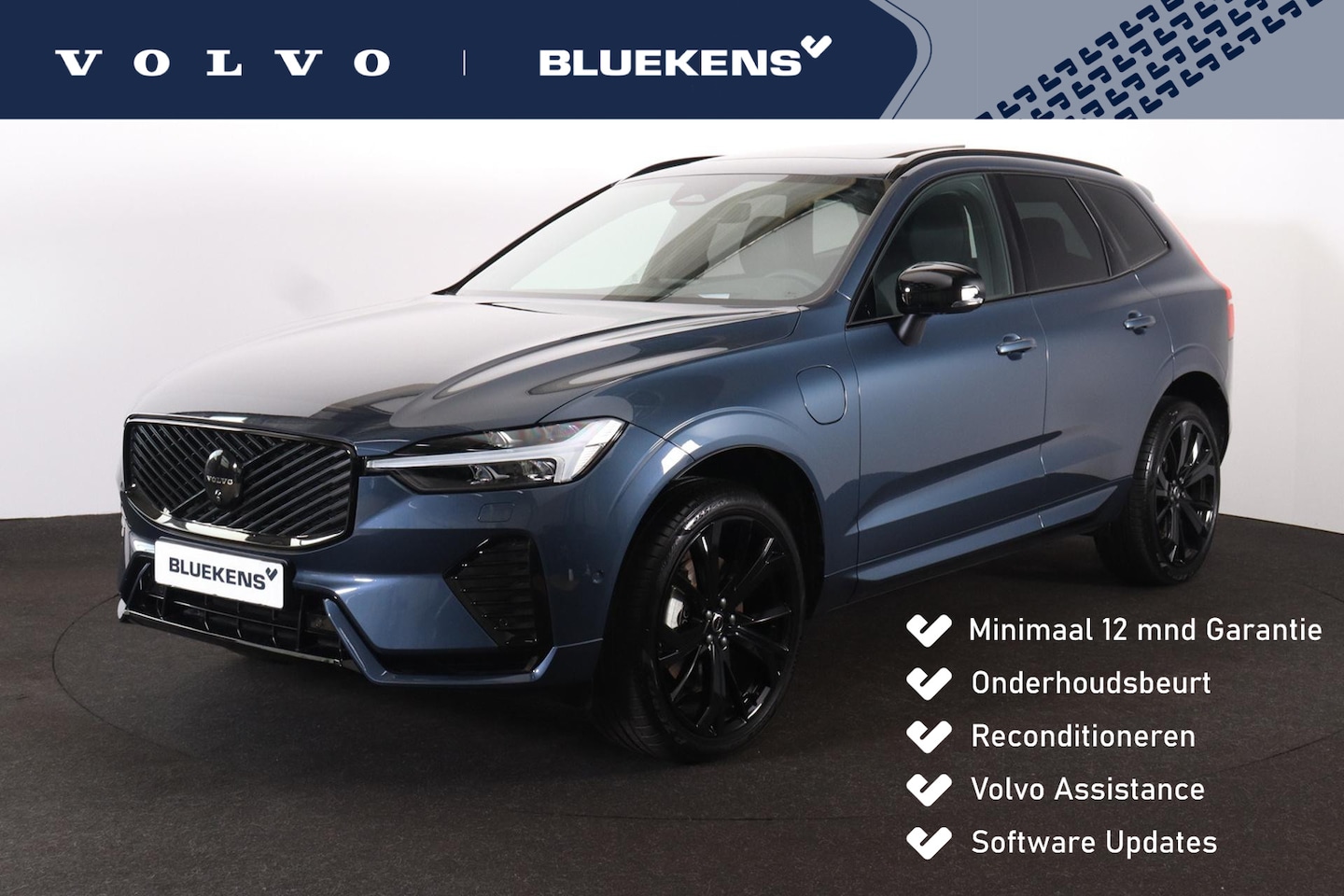 Volvo XC60 - T8 Recharge AWD Ultra Black Edition - Panorama/schuifdak - IntelliSafe Assist & Surround - - AutoWereld.nl
