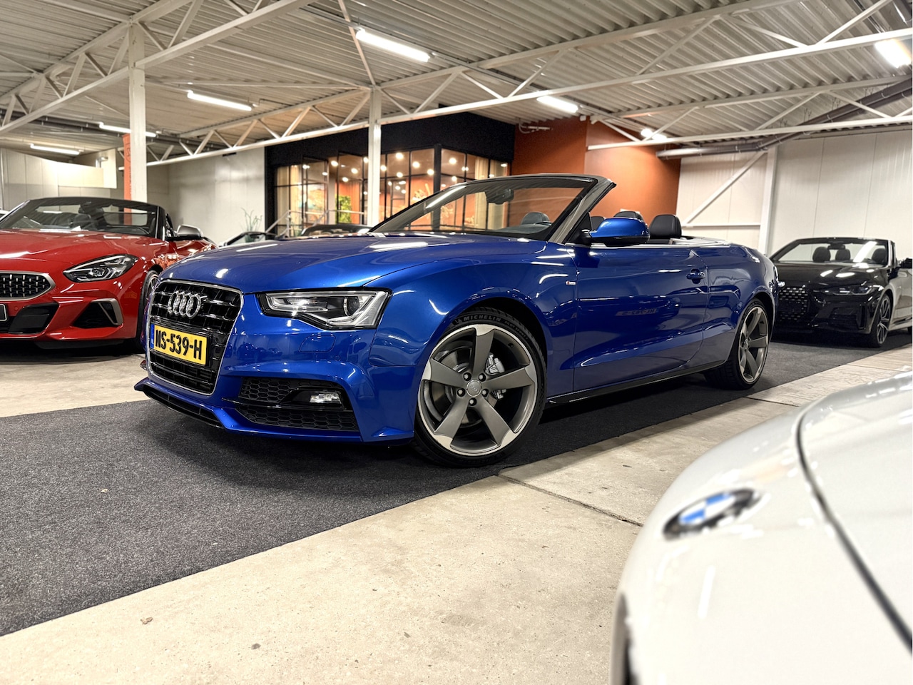 Audi A5 Cabriolet - 1.8 TFSI Sport Edition Aut. l B&O l 3 x S-Line l Nekverwarming l Camera l Sepang - AutoWereld.nl