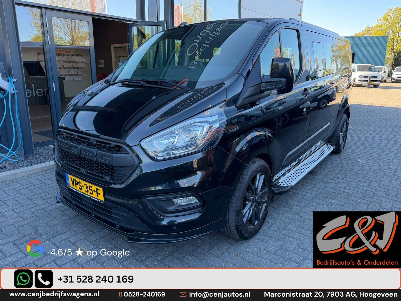 Ford Transit Custom - 320 2.0 TDCI L2H1 Trend DC motorschade, airco, cruise, BTW - AutoWereld.nl