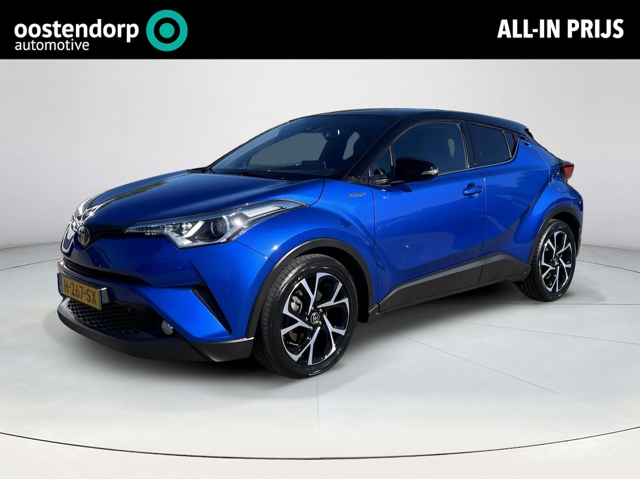 Toyota C-HR - 1.8 Hybrid Bi-Tone | Trekhaak | Navigatie | Parkeercamera | Bluetooth | Stoelverwarming | - AutoWereld.nl