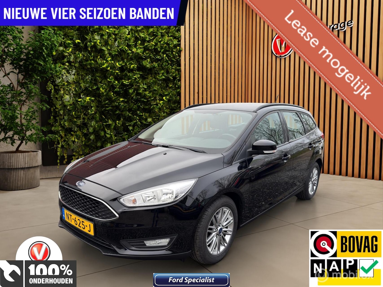 Ford Focus Wagon - 1.0 Lease Edition|125Pk|Trekhaak|Navi|Apple - AutoWereld.nl