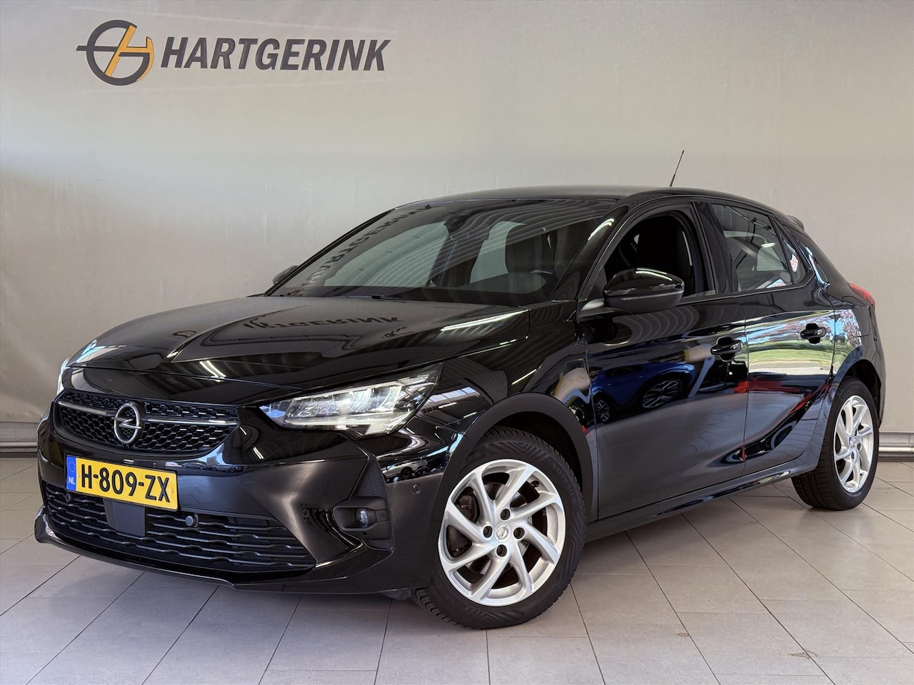 Opel Corsa - 1.2 Turbo 100pk Automaat GS Line* Airco / Navi / Cruise / Camera / PDC - AutoWereld.nl