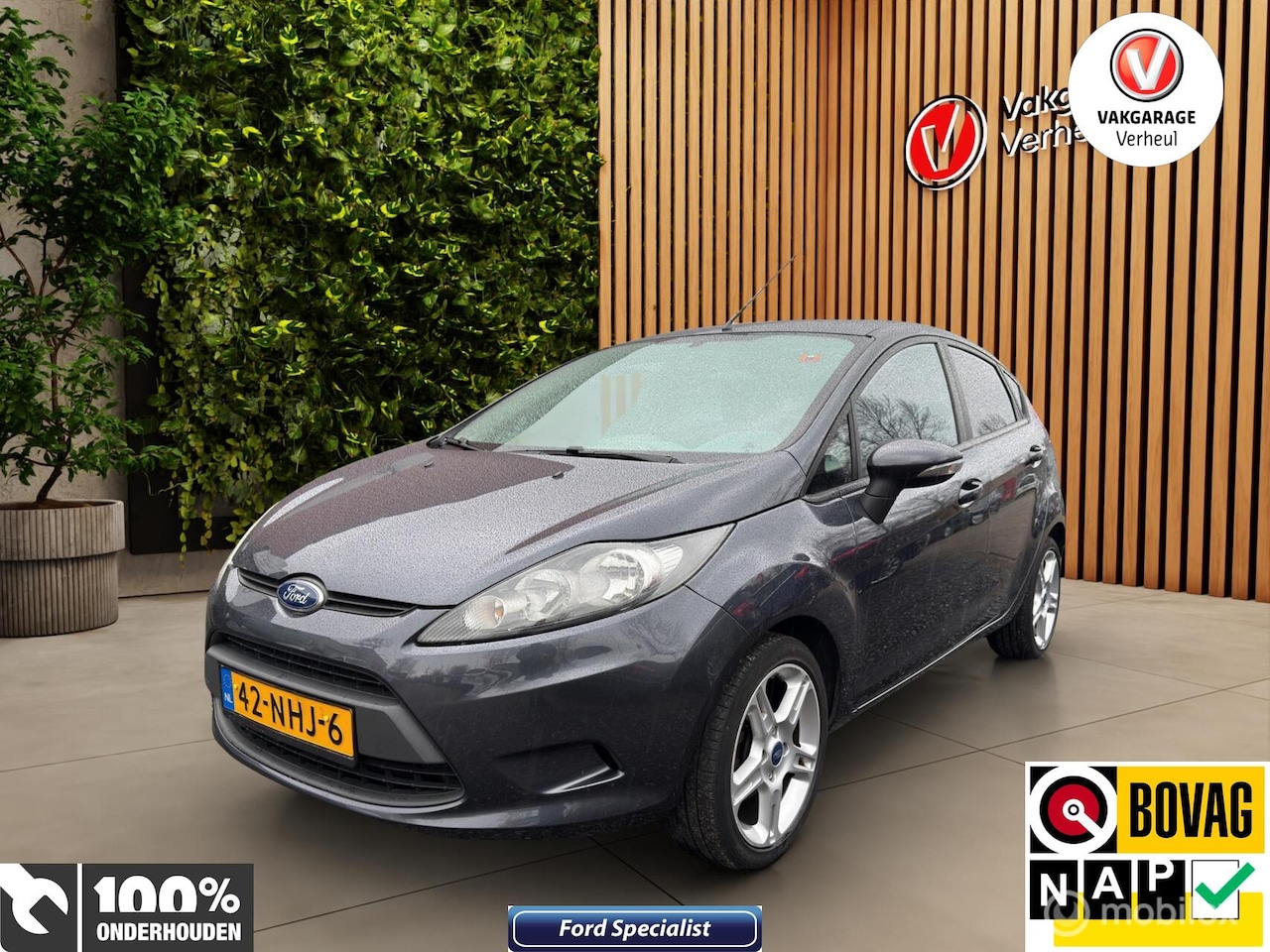 Ford Fiesta - 1.25 Limited|5Drs|Airco|Boekjes|Nap - AutoWereld.nl