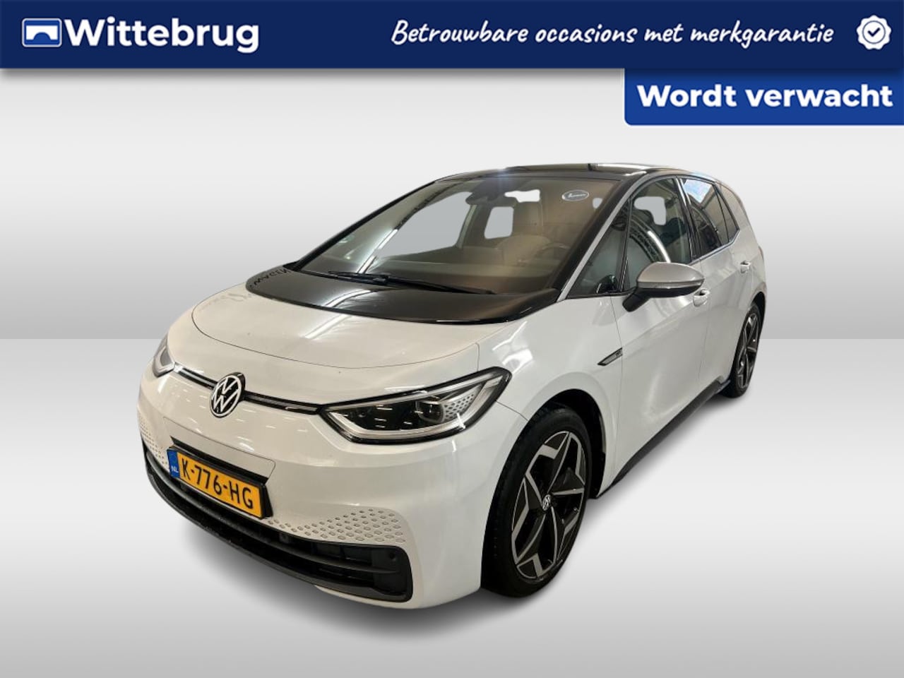 Volkswagen ID.3 - First Plus 58 kWh / SOH 93%/ AUTOMAAT/ NAVI/ CRUISE/ PARK. SENSOREN + CAMERA/ 19" LMV - AutoWereld.nl