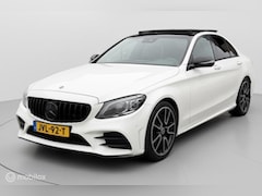Mercedes-Benz C-klasse - 180 CGI AMG Line Camera|Navi|Pano
