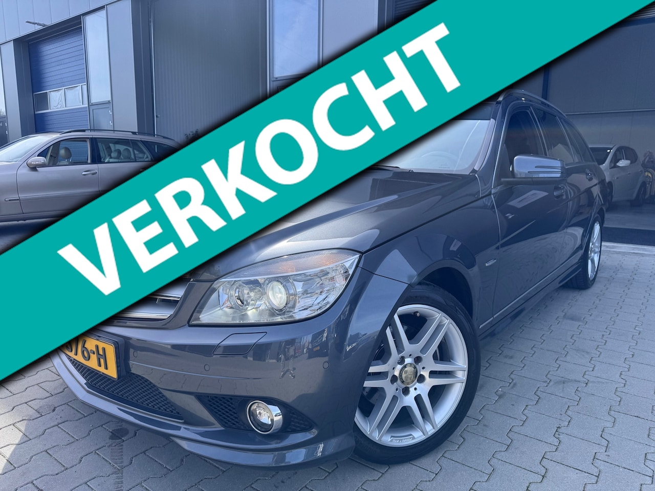 Mercedes-Benz C-klasse Estate - 200 K Amg Pakket Automaat schuifkantel dak!! - AutoWereld.nl