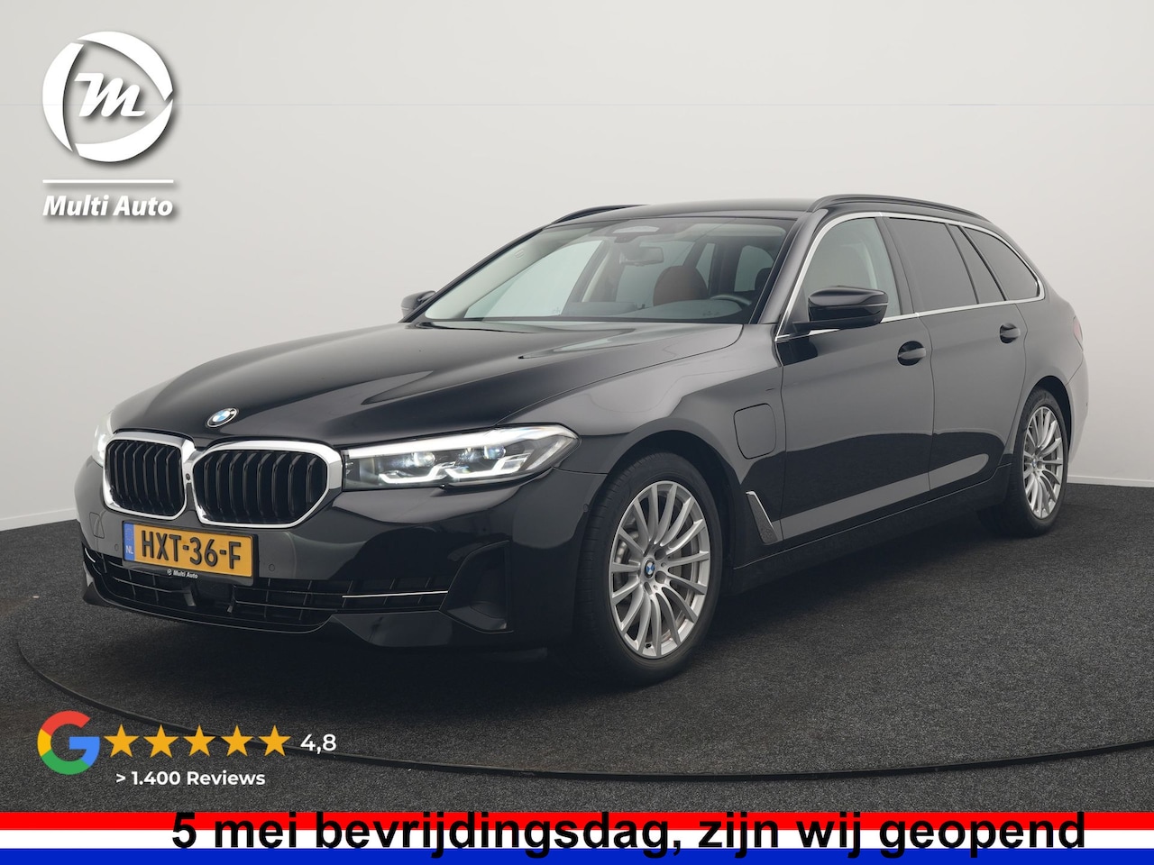 BMW 5-serie Touring - 530e xDrive Business Edition Plus PHEV 293pk Dealer O.H | Trekhaak af Fabriek | Adaptive C - AutoWereld.nl