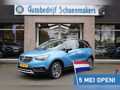 Opel Crossland X - 1.2 Turbo Online Edition HALF-LEER TREKHAAK CARPLAY HUD CRUISE CLIMA NAVI LANE-ASSIST PDC