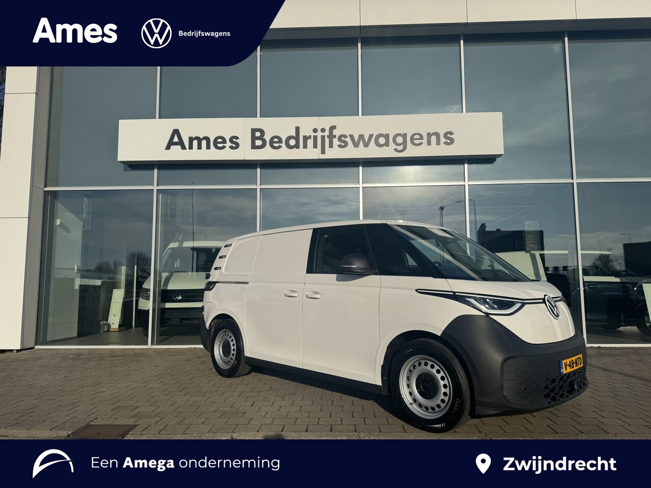 Volkswagen ID. Buzz Cargo - Achteruitrijcamera | verwarmbare voorruit | draadloos app connect | trekhaak - AutoWereld.nl