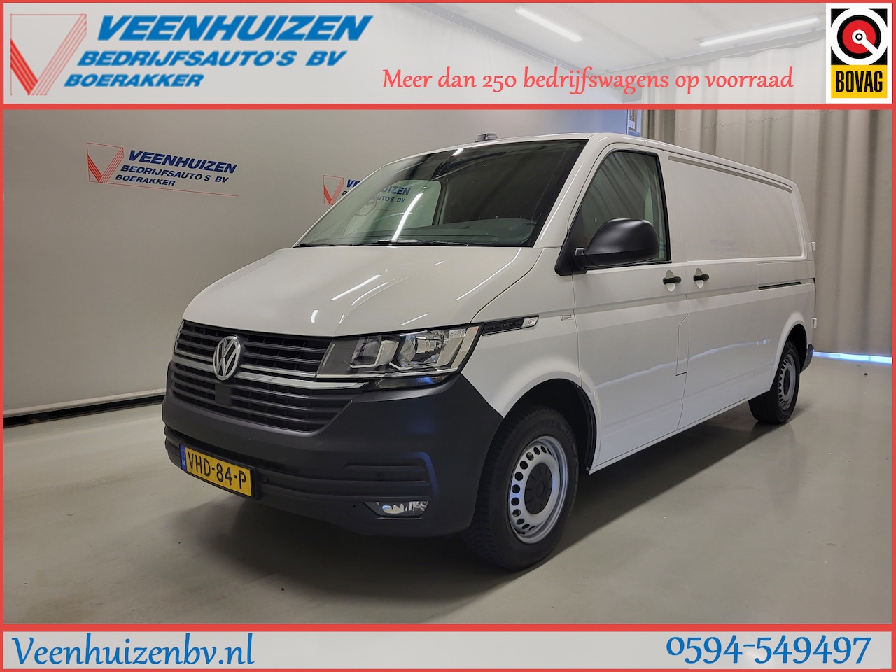 Volkswagen Transporter - 2.0TDI 150pk L2/H1 Automaat Euro 6! - AutoWereld.nl