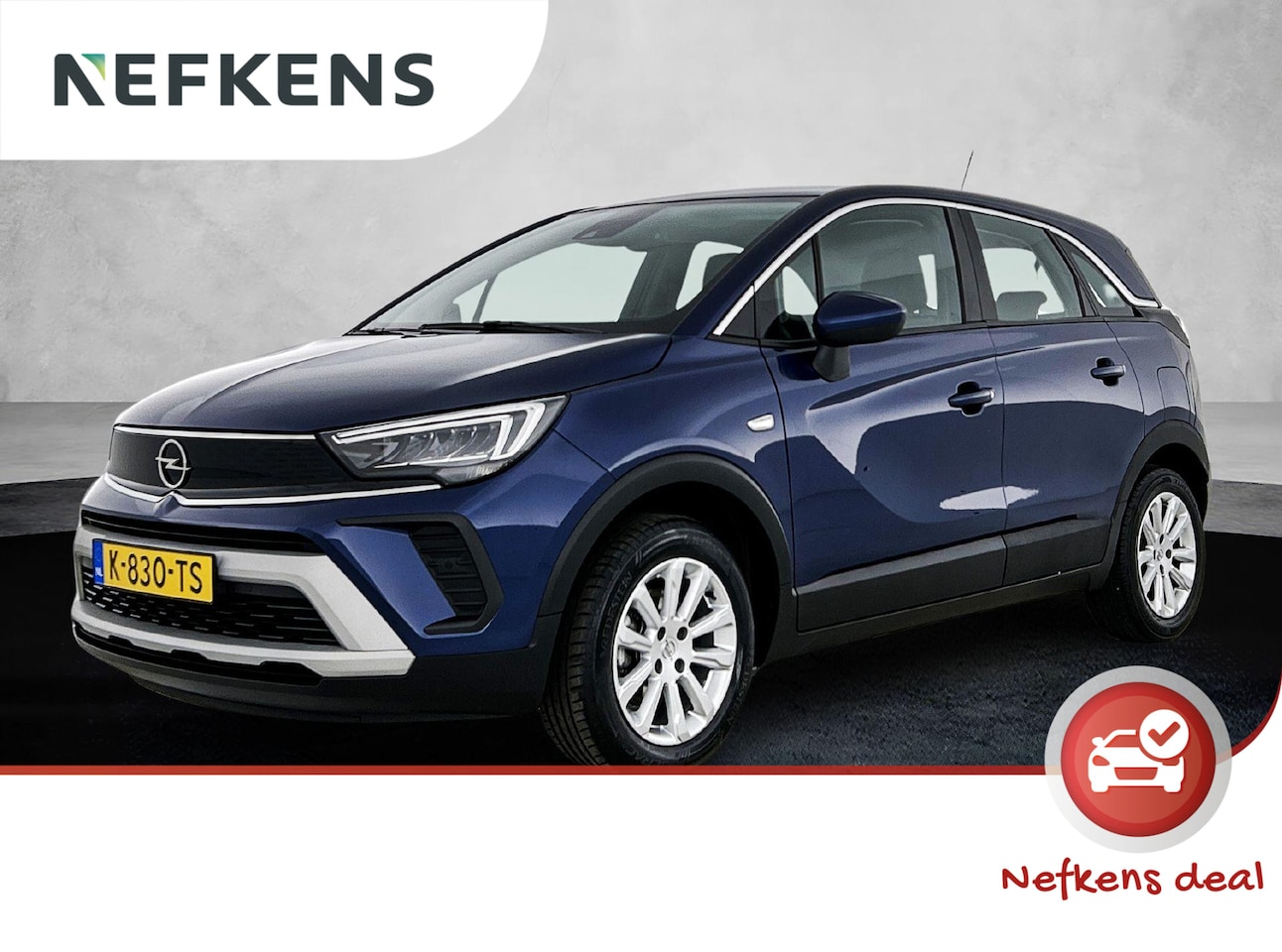 Opel Crossland - 110pk Elegance | 1ste eigenaar | Trekhaak | Camera | Navigatie | Climate | LED lampen - AutoWereld.nl