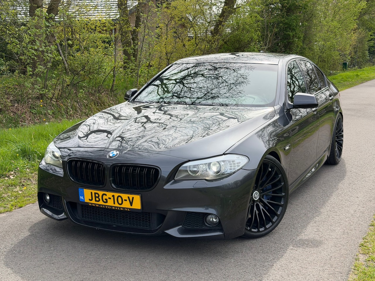 BMW 5-serie - 550i Executive | 500PK | Eisenmann Uitlaat | KW-Schroefset | - AutoWereld.nl