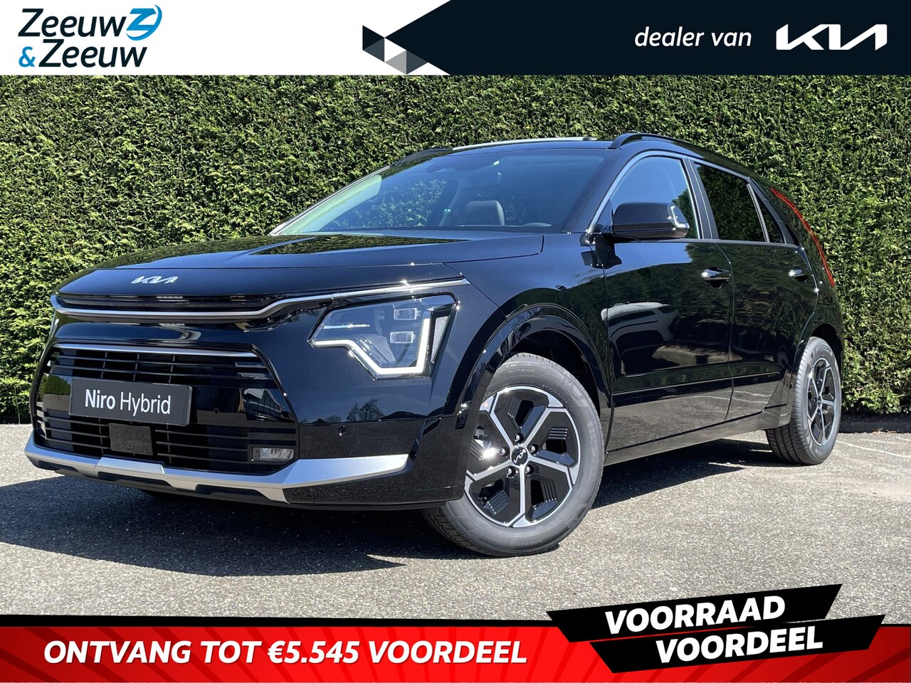 Kia Niro - 1.6 GDi Hybrid DynamicPlusLine | Enkele kleuren op voorraad bel voor info | NU MET €3.000 - AutoWereld.nl