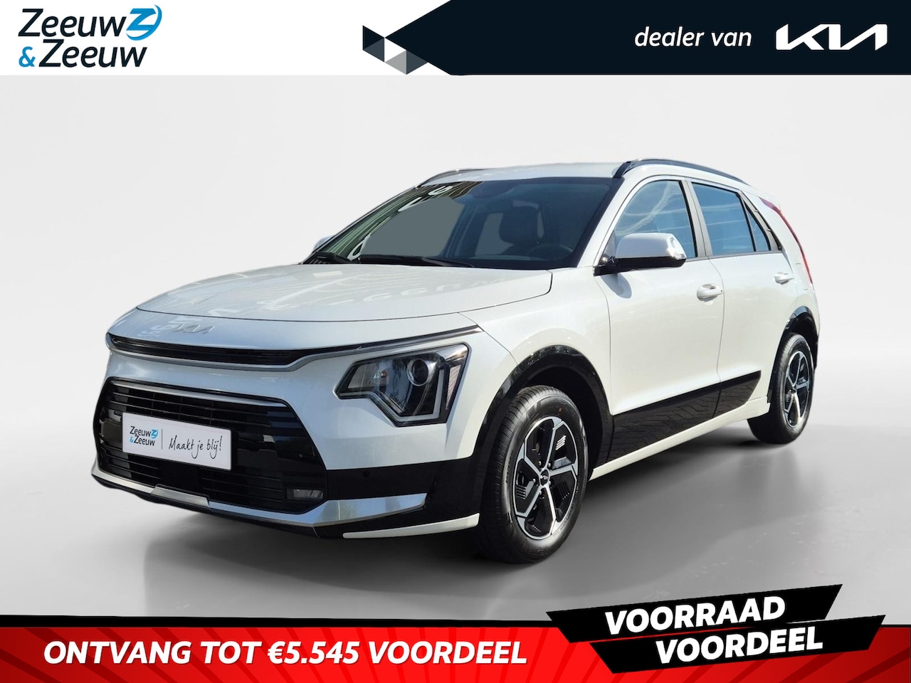 Kia Niro - 1.6 GDi Hybrid DynamicLine | Enkele kleuren op voorraad bel voor info | NU MET €3.000 inru - AutoWereld.nl