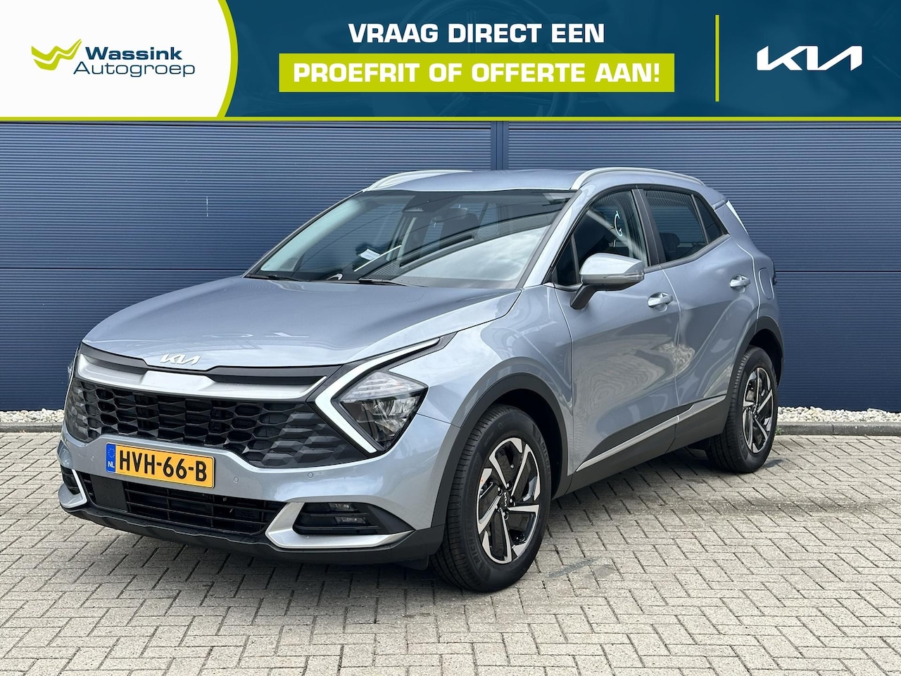 Kia Sportage - 1.6 T-GDi 230pk Hybrid AT6 DynamicLine | Camera | Navigatie | Apple Carplay / Android Auto - AutoWereld.nl