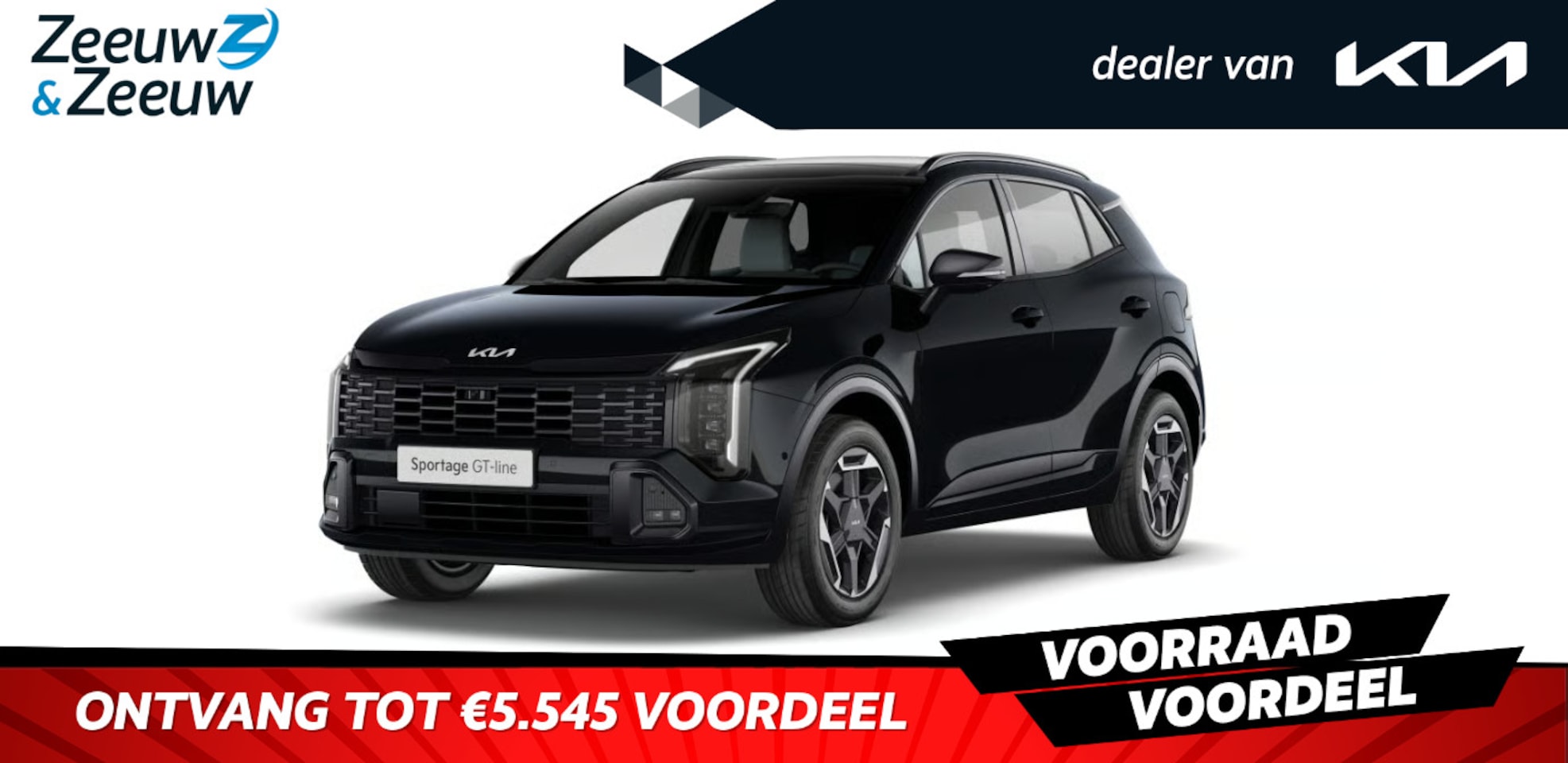 Kia Sportage - 1.6 T-GDi Hybrid GT-PlusLine FACELIFT NU TE BESTELLEN | 1510KG TREKGEWICHT | Two-tone GT-P - AutoWereld.nl