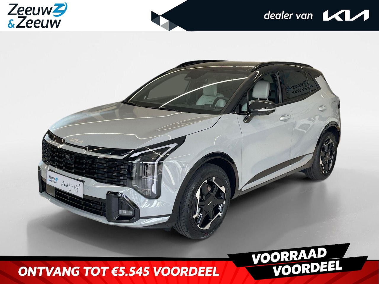 Kia Sportage - 1.6 T-GDi AT6 Hybrid Dynamicplusline | NIEUWE SPORTAGE | 239 PK | 1510Kg trekgewicht | Nu - AutoWereld.nl
