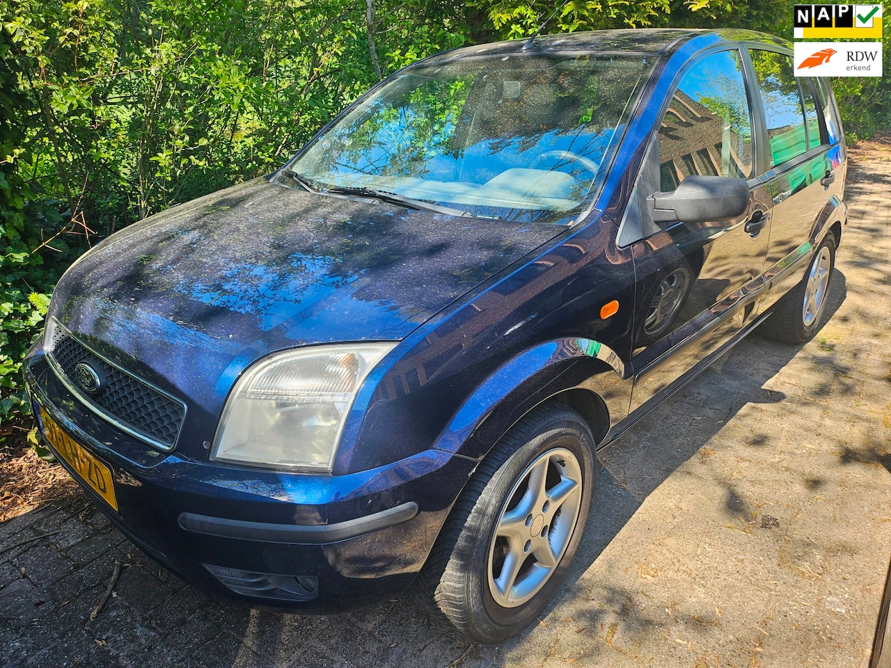 Ford Fusion - 1.4-16V Luxury AIRCO LM-Velgen Elec. pakket. NAP APK - AutoWereld.nl