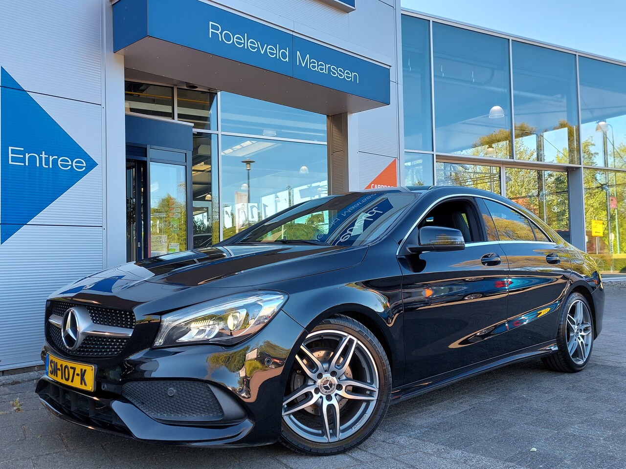 Mercedes-Benz CLA-Klasse - 180 122pk Automaat AMG Upgrade Edition | Navi | Apple Carplay | Airco | Cruise | Leder+Alc - AutoWereld.nl