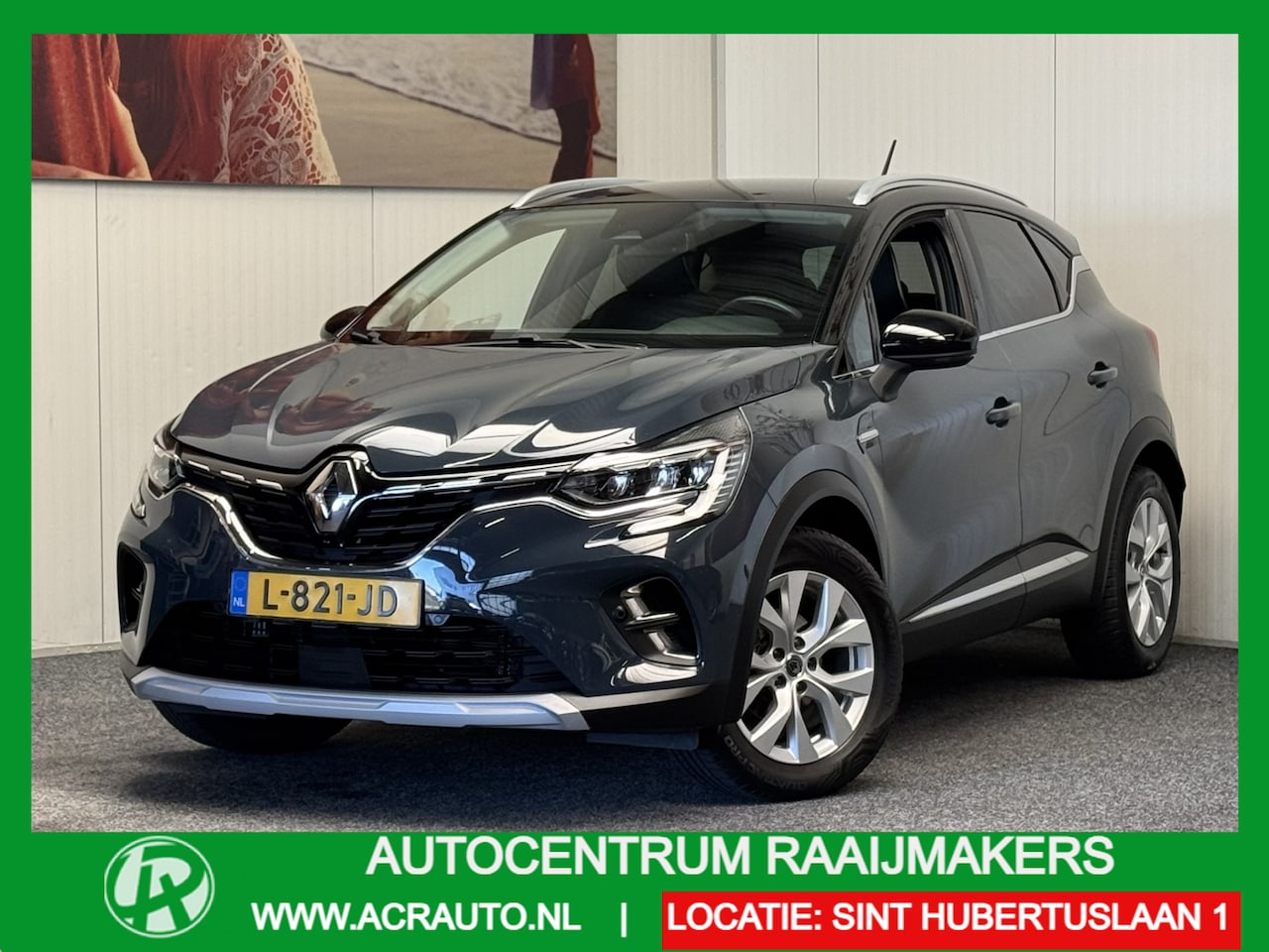 Renault Captur - 1.0 TCe 100 INTENS NAVIGATIE CRUISE CONTROL STOEL EN STUURVERWARMING APPLE CARPLAY/ANDROID - AutoWereld.nl